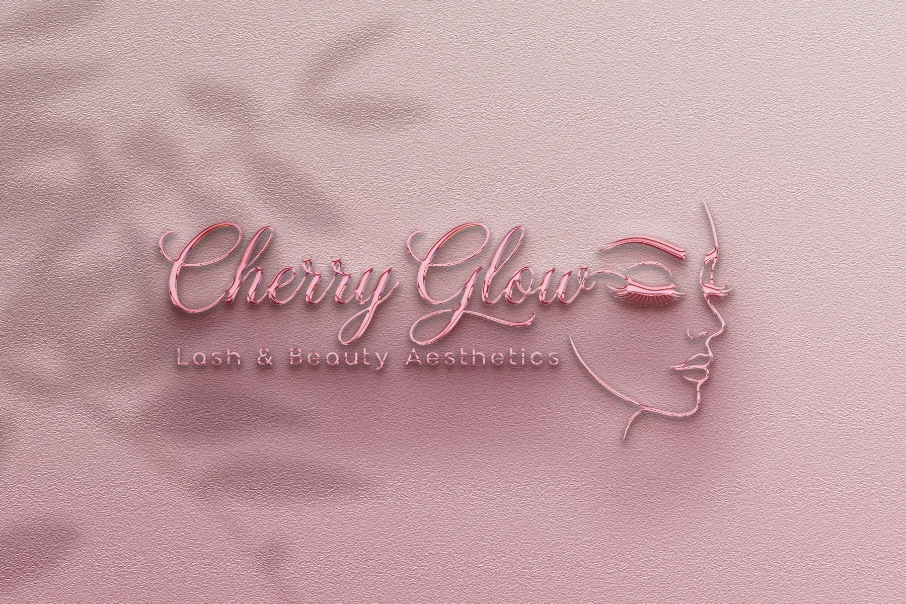 Cherry Glow brand mockup by Bigfish Graphics