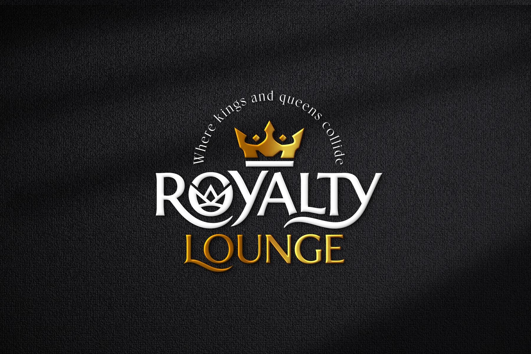 Royalty Lounge brand mockup by Bigfish Graphics
