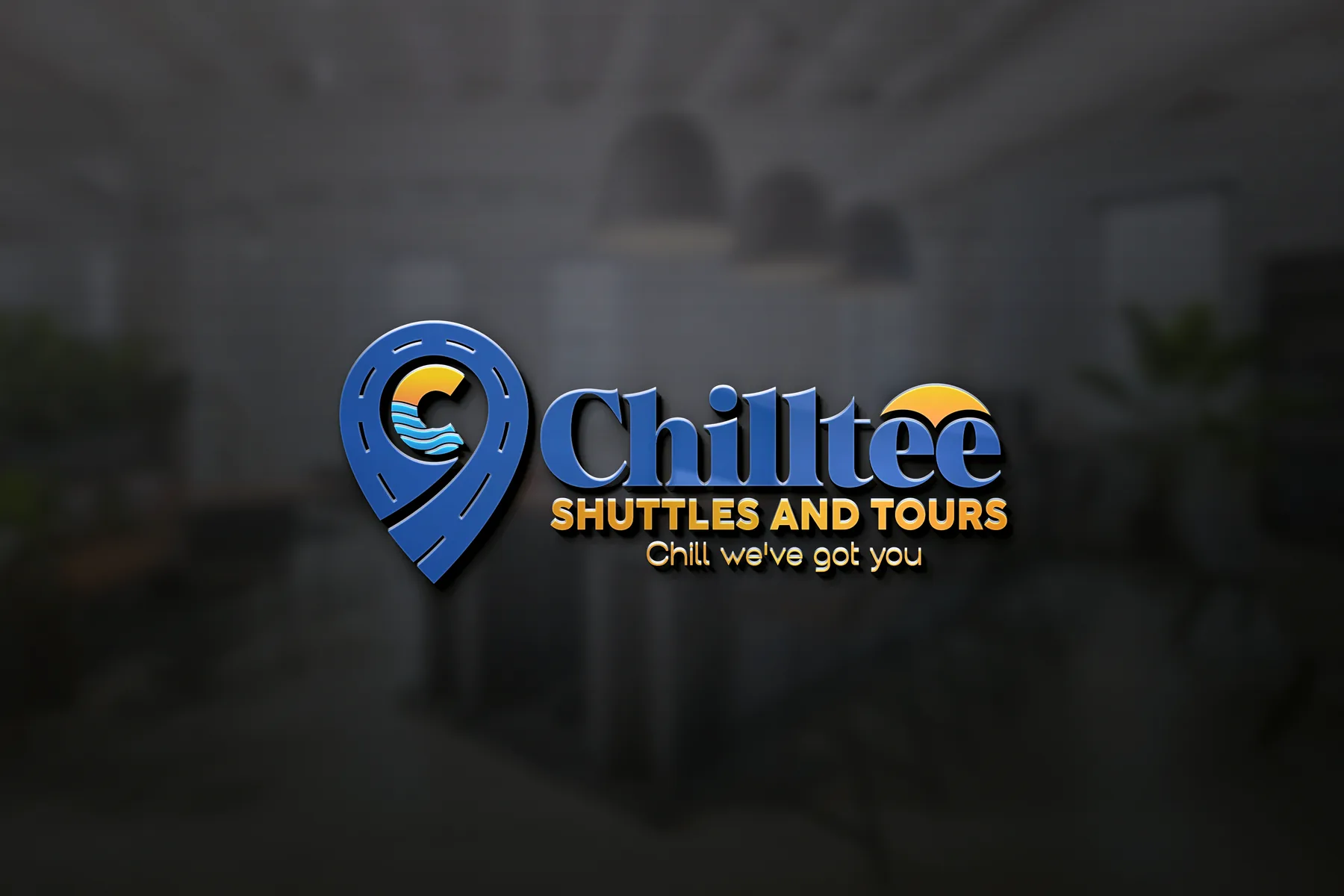 Chiltee Shuttles & Tours brand mockup by Bigfish Graphics