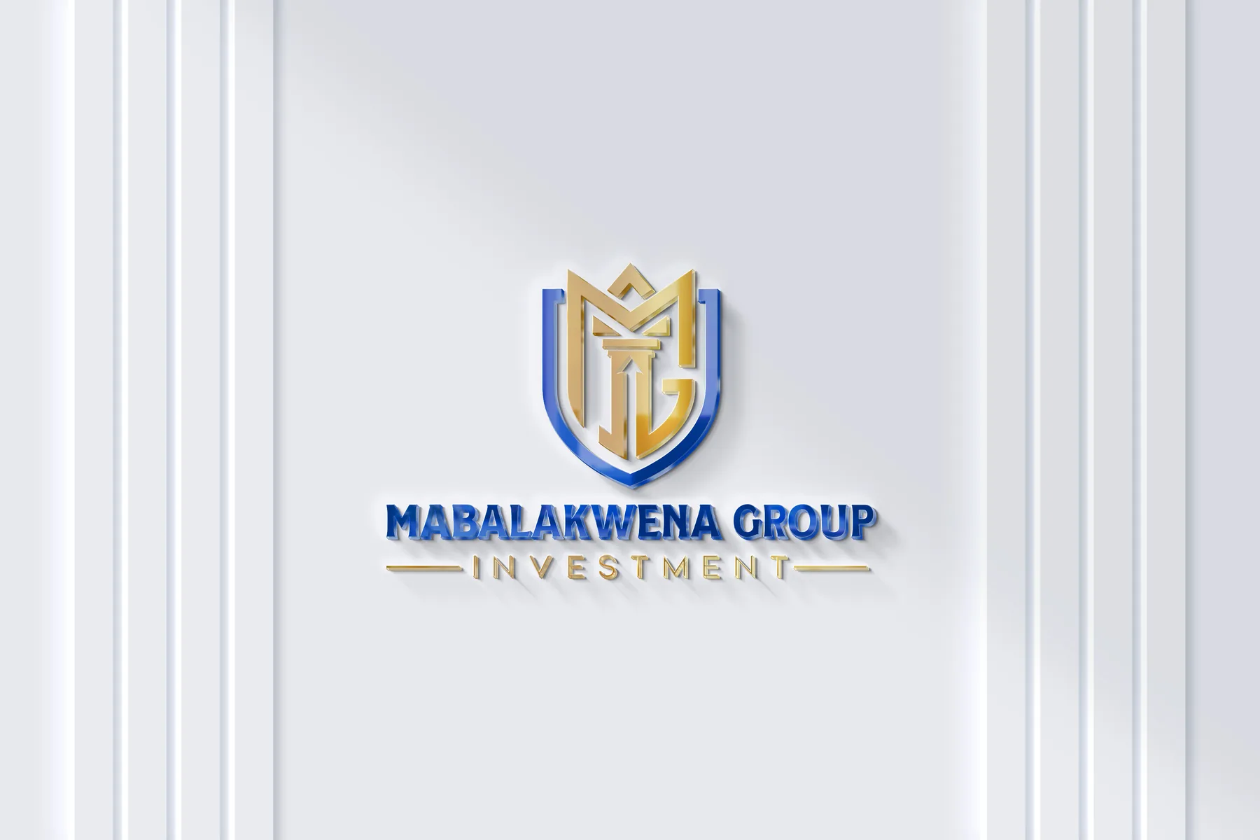 Mabalakwena Group Investment brand mockup by Bigfish Graphics