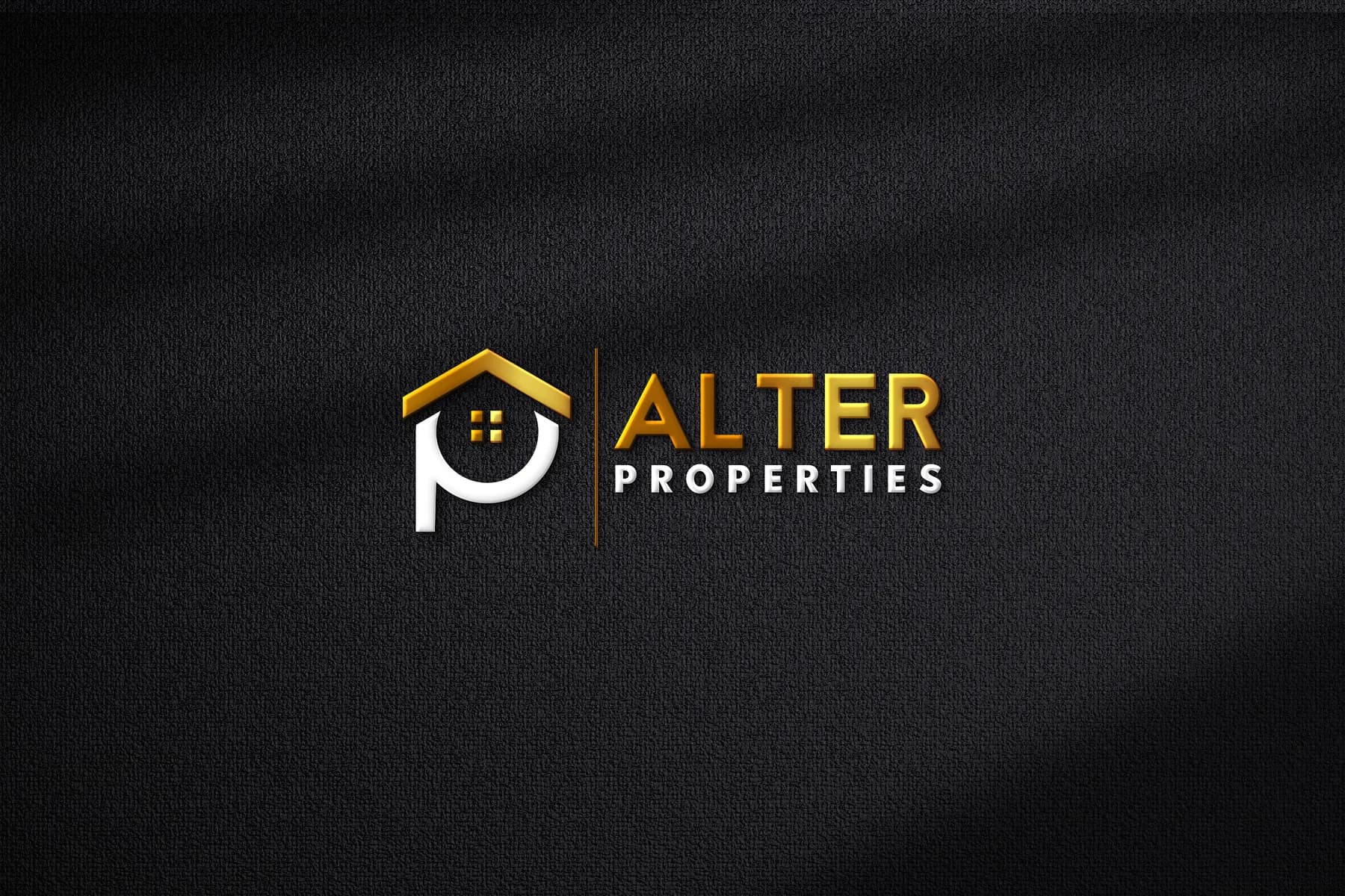 Alter Properties brand mockup by Bigfish Graphics
