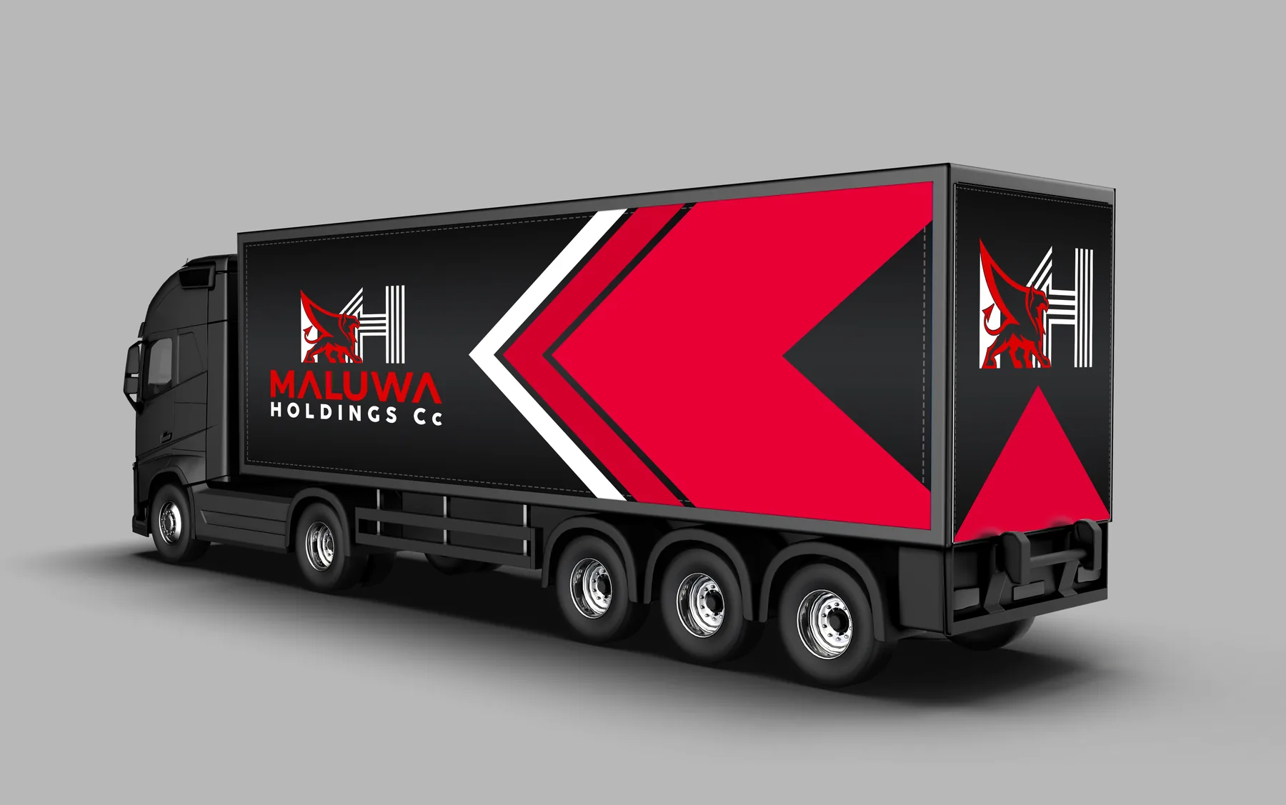 Maluwa Holdings brand mockup by Bigfish Graphics