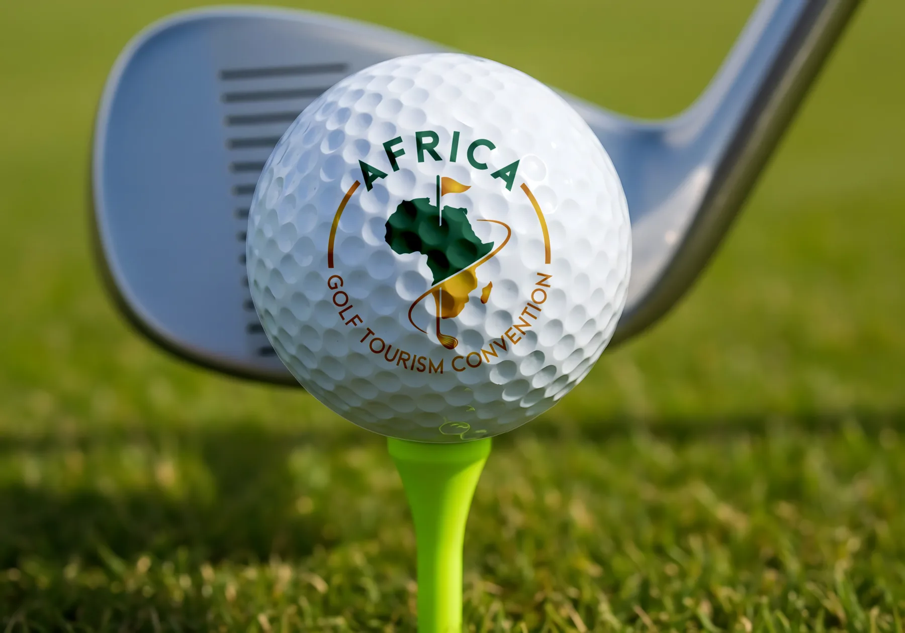 Africa Golf Tourism Convention brand mockup by Bigfish Graphics