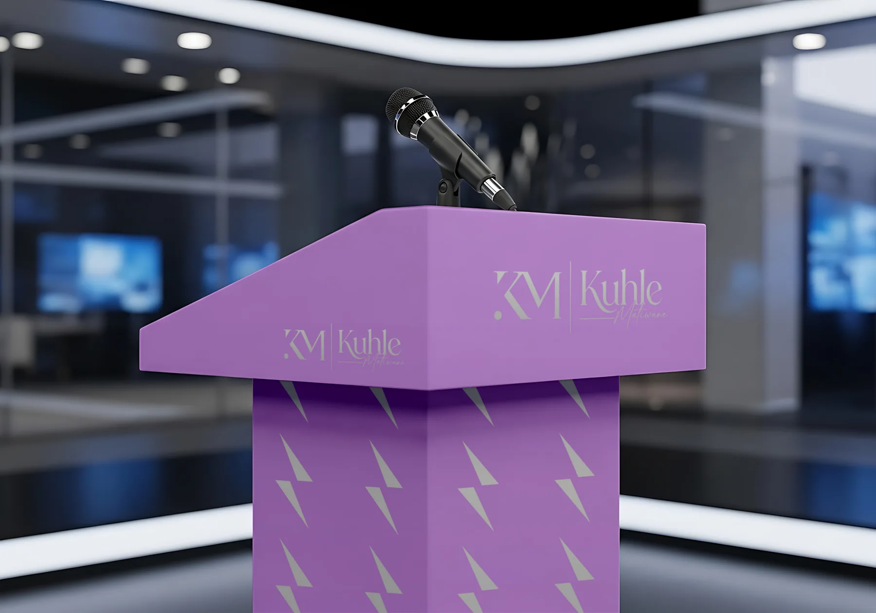 Kuhle Matiwane brand mockup by Bigfish Graphics