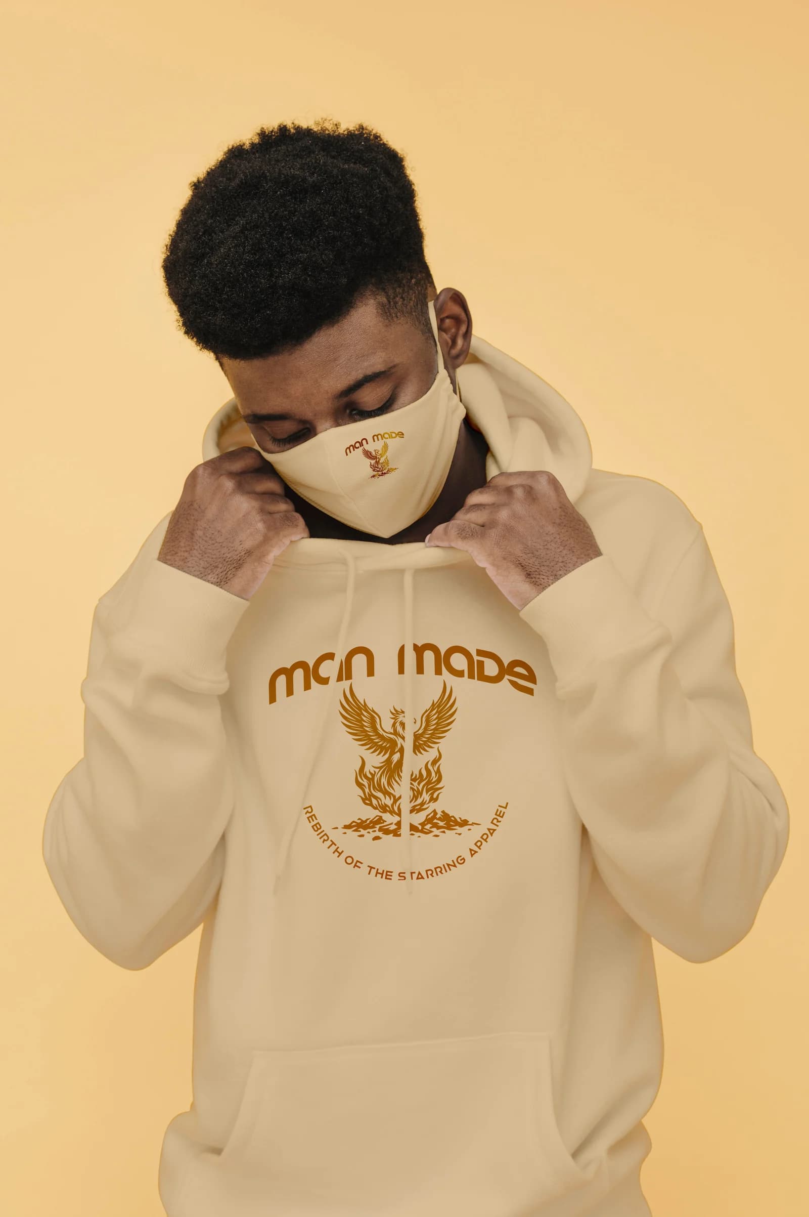Man Made brand mockup by Bigfish Graphics